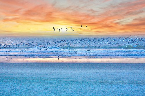 sunrise at Myrtle Beach