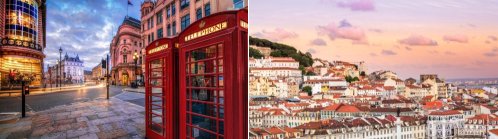 London, UK and Lisbon, Portugal