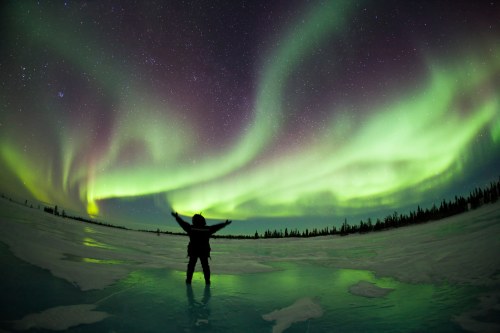 Northern lights in Iceland